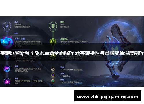 英雄联盟新赛季战术革新全面解析 新英雄特性与策略变革深度剖析